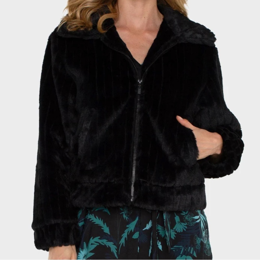 Liverpool Black Teddy Jacket